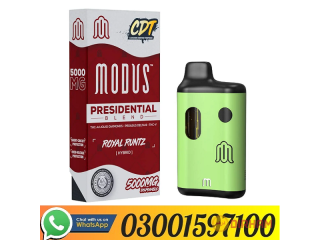 Original Modus Presidential Blend Disposable 5G In Pakistan - 03001597100