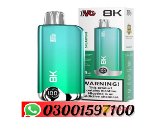 Ivg 8k Puffs Disposable Vape At Best Price In Karachi- 03001597100