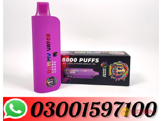 Dummy Vapes 8000 Disposable In karachi - 03001597100