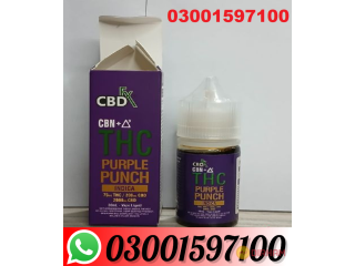 New THC Liquid 89mg THC/1000mg CBC-OG Kush-30ml In Sialkot-03001597100