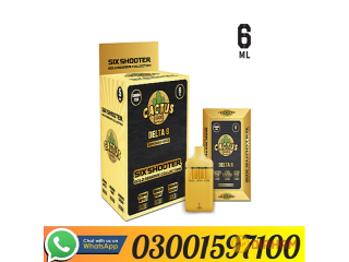 Cactus Labs Six Shooter Gold Disposable Vape In Pakistan 03001597100