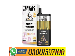 Original Trinity Hemp Spinny 6G Disposable Vape Price In Lahore - 03001597100