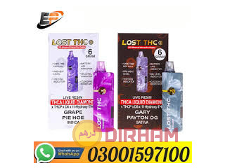 Original Lost THC THCA Liquid Diamond Disposable | 6g In Pakistan - 03001597100