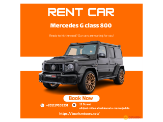 للإيجار: سيارة مرسيدس G CLASS 800