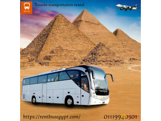 "Organized and comfortable trips to explore Egypt's historical landmarks by Mercedes bus"