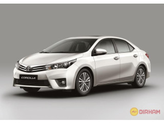 استأجر Toyota Corollaمن شركة RENTBUS بافضل الاسعار في مصر