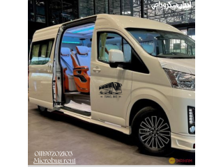 Tourist transportation service in Egypt, microbus cars for rent