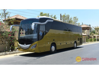 Rent a Mercedes bus for 50 passengers - comfort and luxury for all your trips with New Year offers!