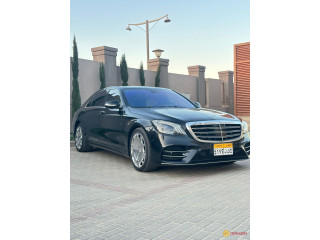 إيجار مرسيدس S450 مع خدمات ليموزين المطار الفاخرة