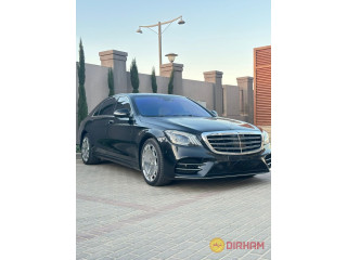 سافر بأناقة مع مرسيدس S450 وسيارة بسائق متخصص